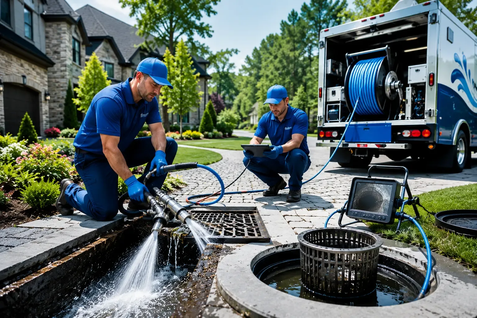 Local outdoor drain cleaning professionals in Wilmington, OH