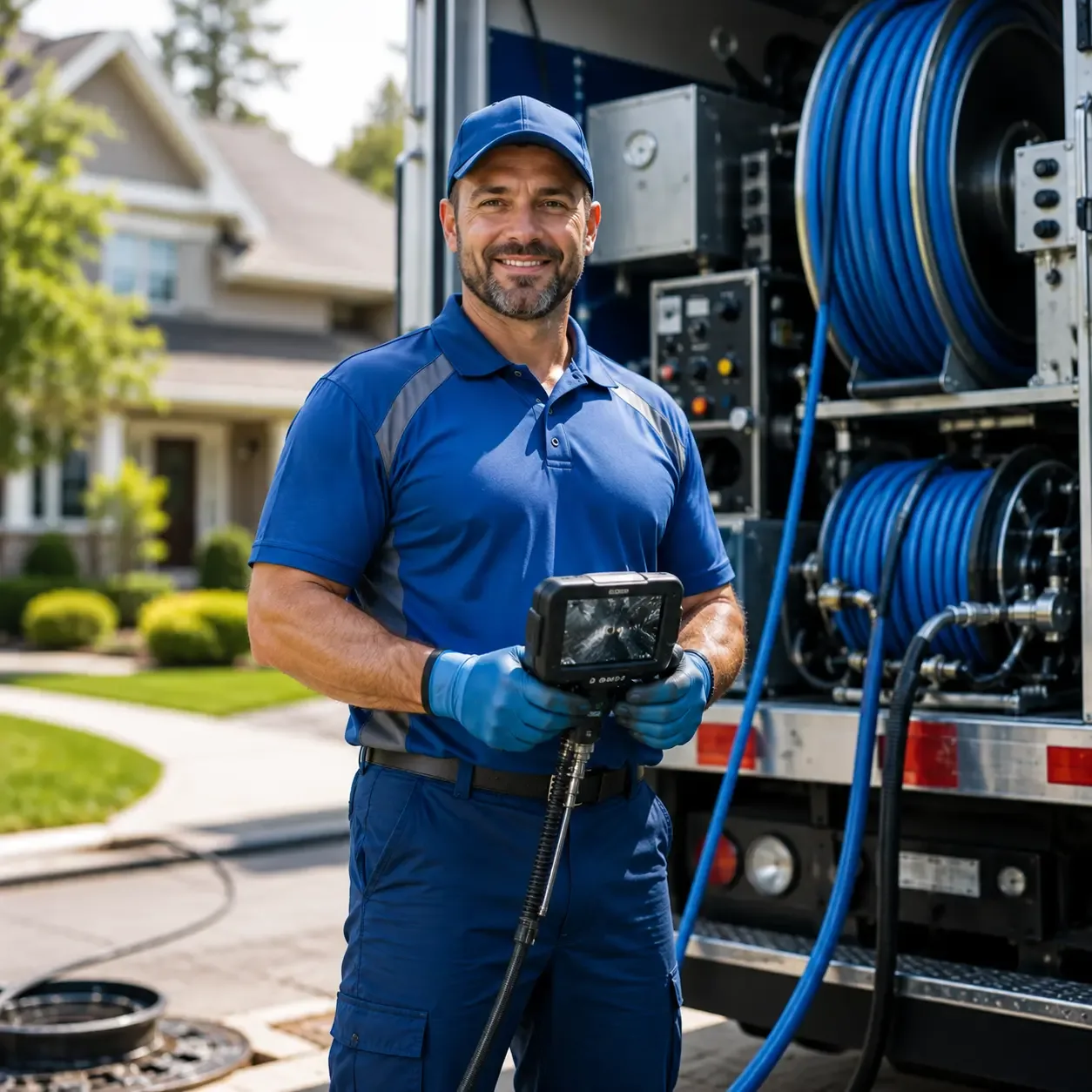Local outdoor drain cleaning specialists in Wilmington, OH